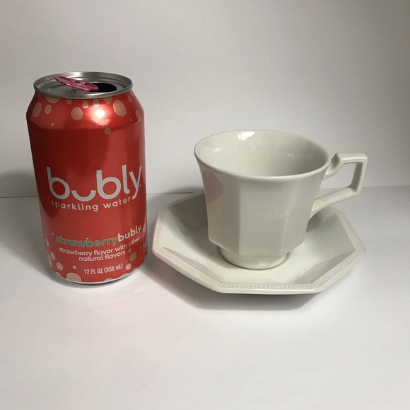 Johnson Brothers Heritage Ironstone 2 Cup & Saucer Sets White Vintage England - Picture 13 of 16